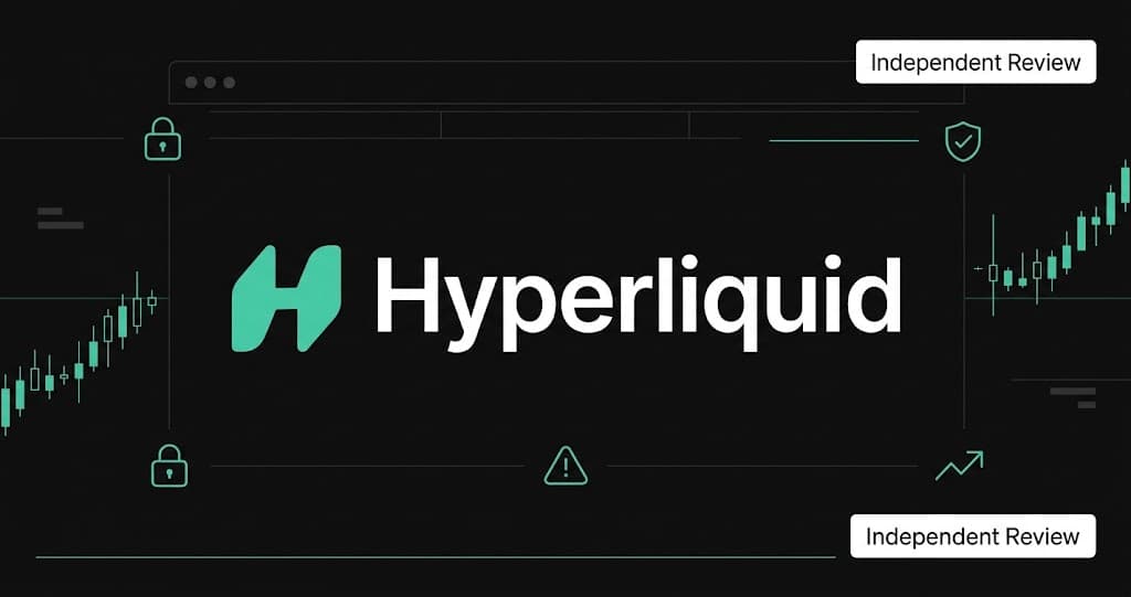 Editorial balance comparing Hyperliquid's trading features with its main risk categories.